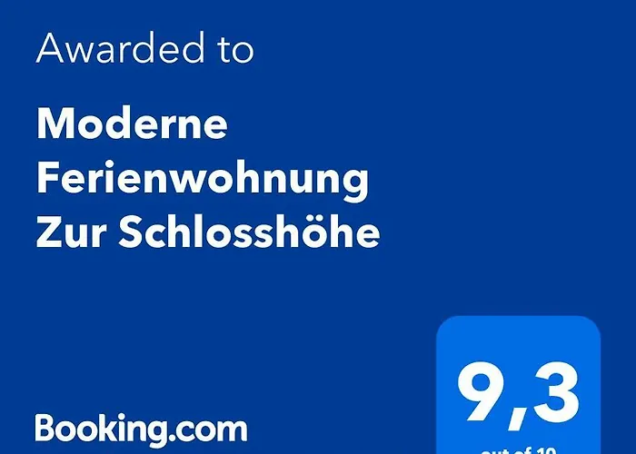 Apartmán Moderne Zur Schlosshoehe *